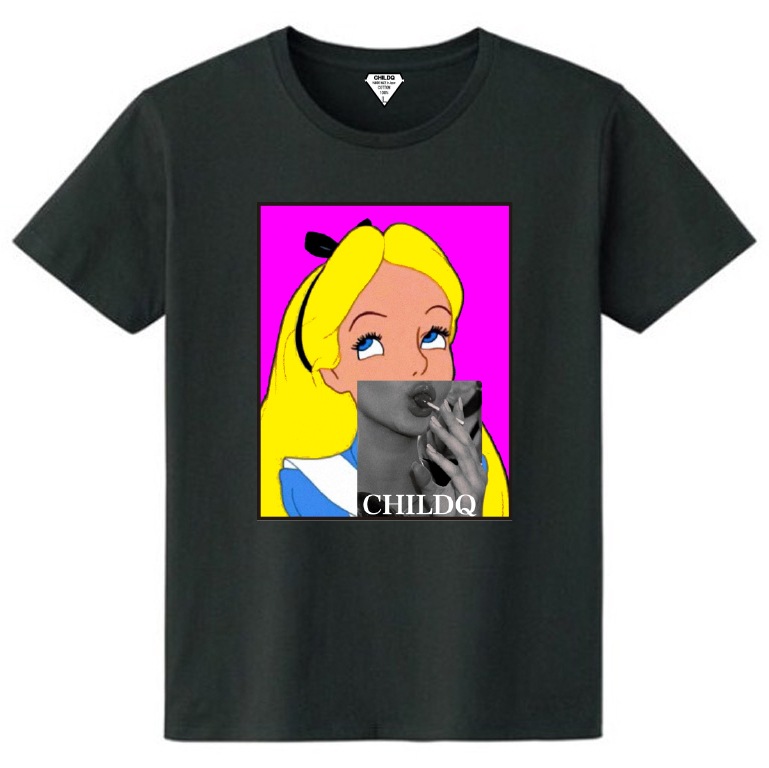 Lollipop art Black T-shirt