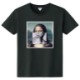 Mona Lisa Lips Black T-shirt