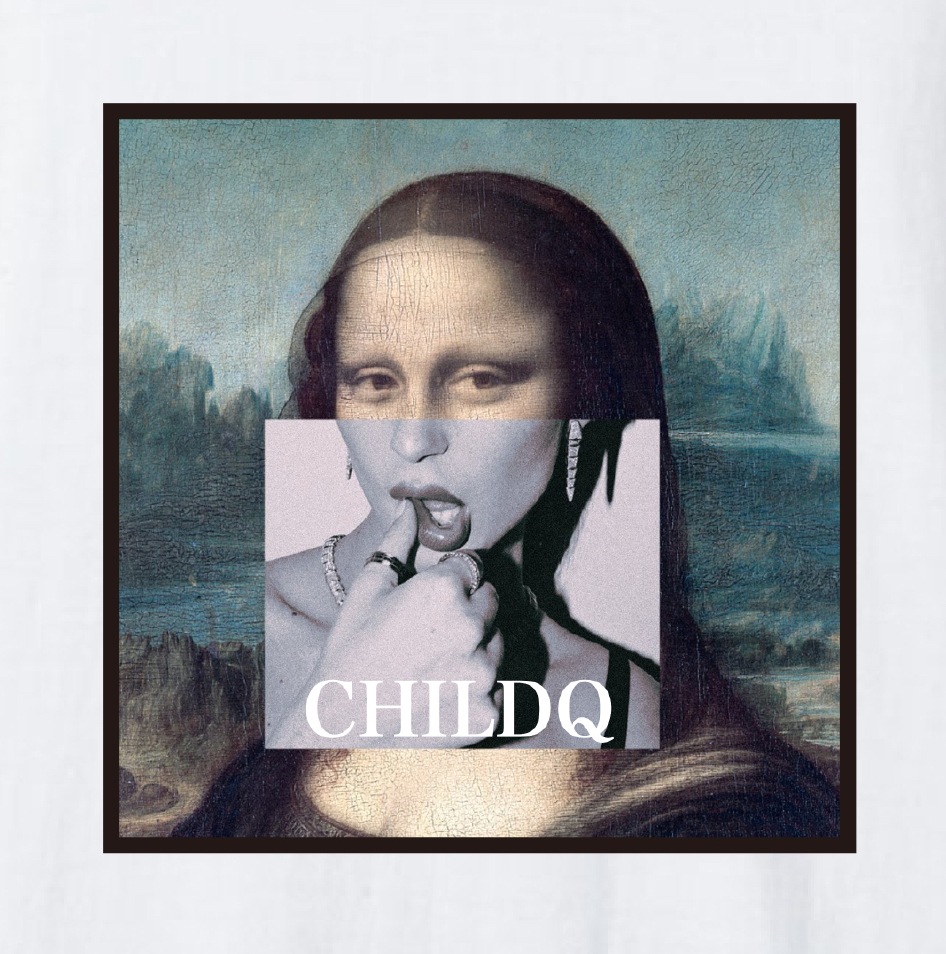 Mona Lisa Lips White T-shirt