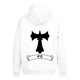 Eagle Cross Hoodie White