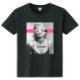 Marilyn Betty Eyes Black T-shirt