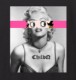 Marilyn Betty Eyes Black T-shirt