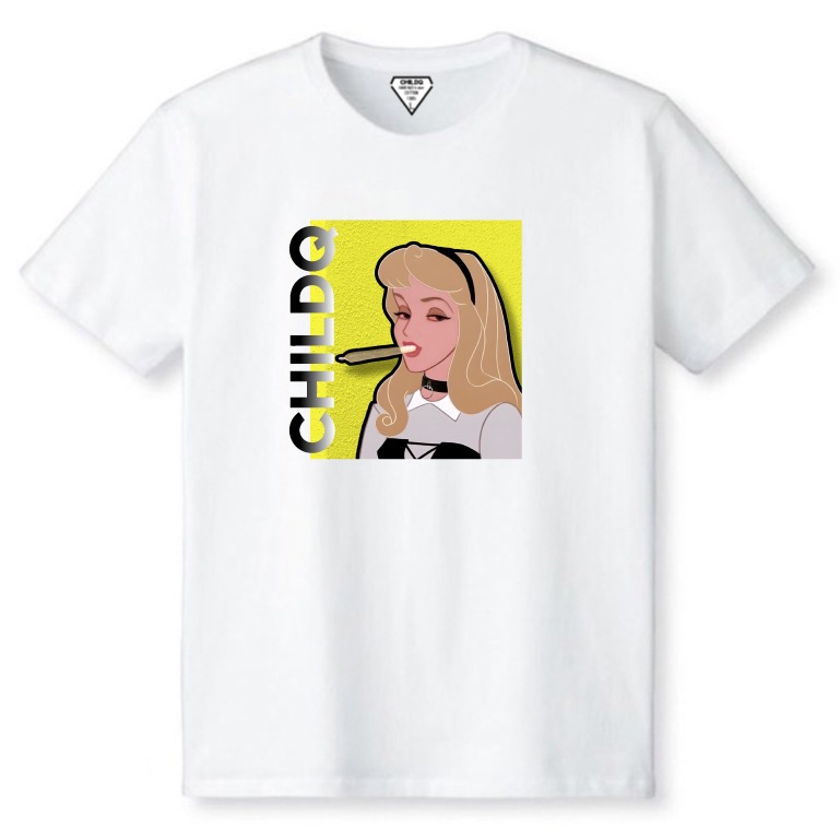 Pop Art Girl N.o17 White T-shirt