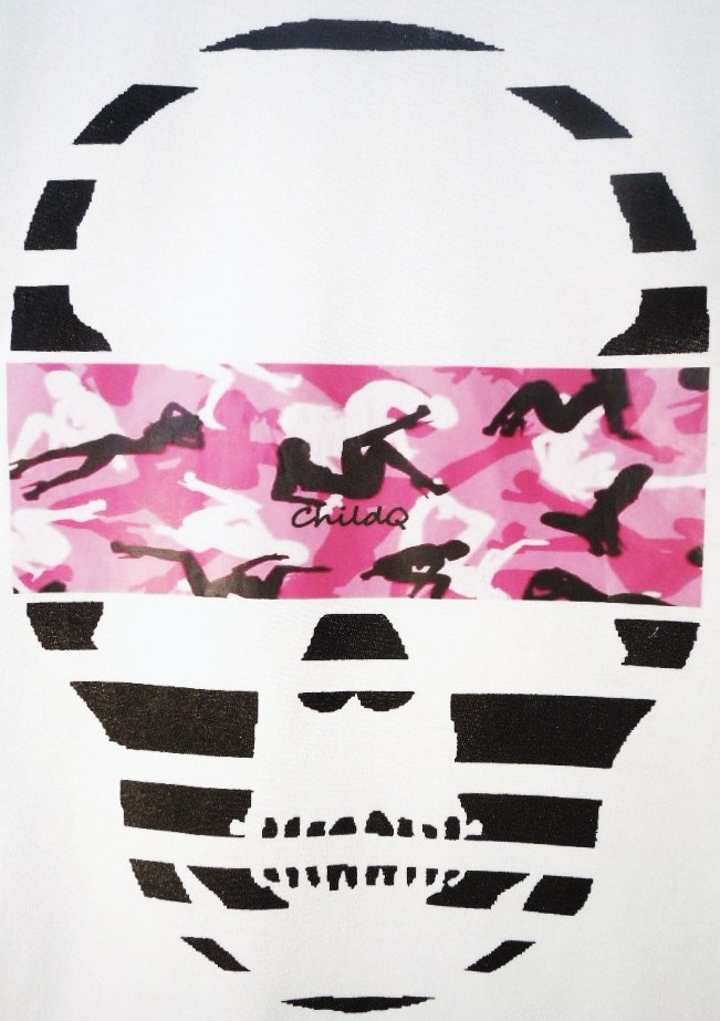 Skull camouflage��White��Pink