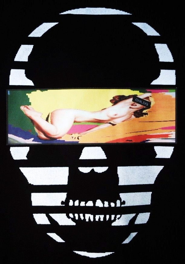 Skull��Maririn   T-shirt��Black