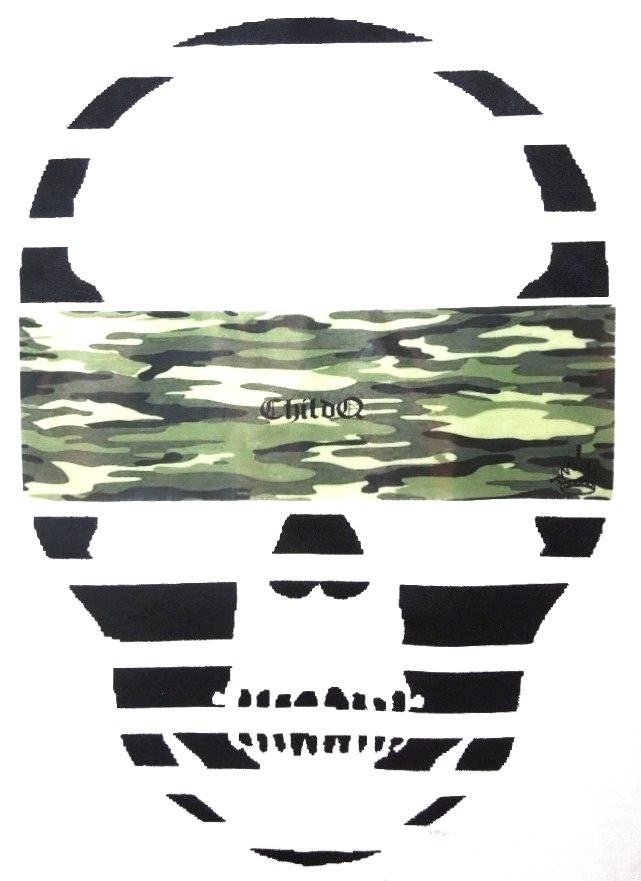 Skull camouflage��White
