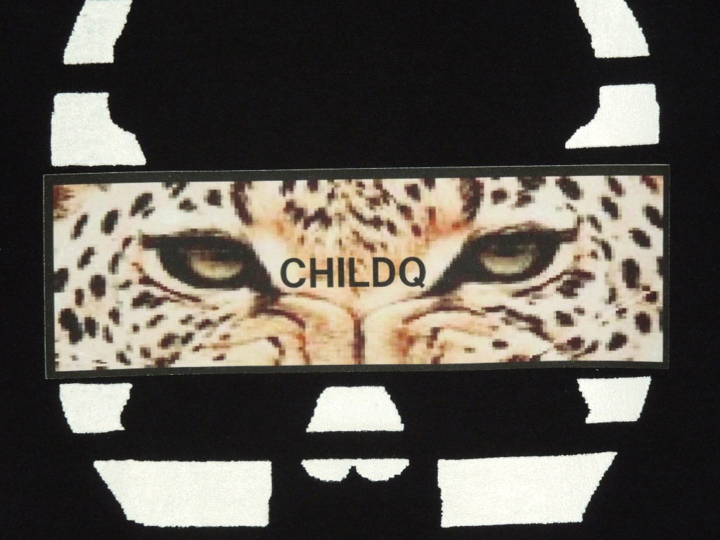 Skull��Panther��T-shirt  Black