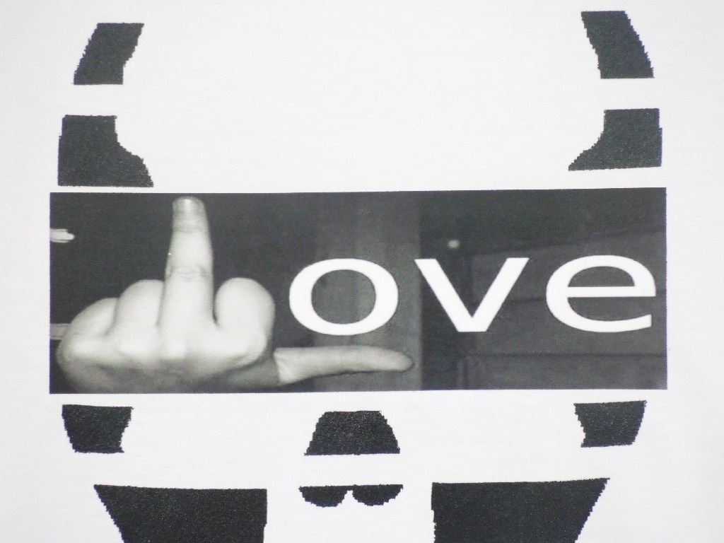 Skull Fuck LOVE��Long T-shirt��White