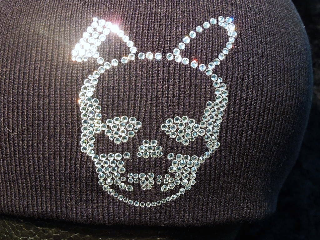 Skull Bunny Swarovski �˥åȥ���åס�Black
