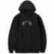 Angel Green Line Hoodie Black
