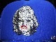 Marilyn Swarovski full custom Swarovski cap Blue