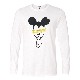 Secret Mouse Gold Line Long T-shirt ��hite