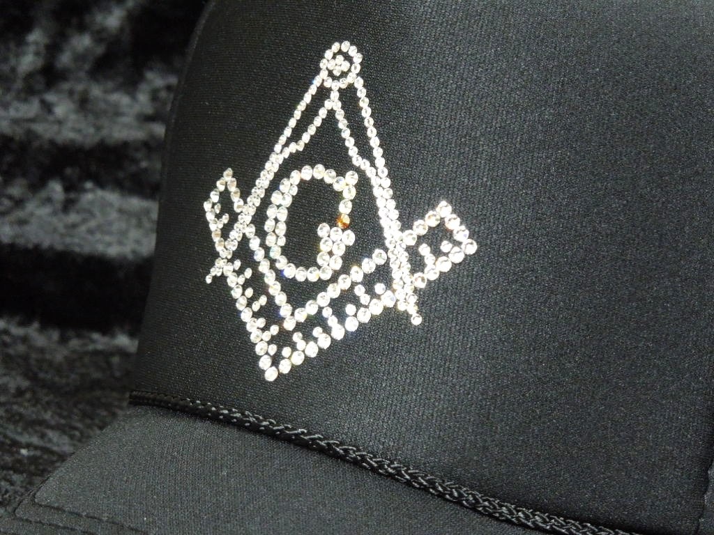 Mason Swarovski cap Black