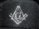 Mason Swarovski cap Black