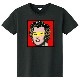 Marilyn Art T-shirt ��lack x Red