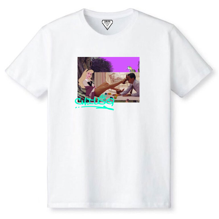 Pop Art Girl N.o�� White T-shirt