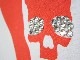 I Love SK Swarovski T-shirt White