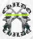 Angel Green Line Hoodie White