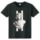 Rome Bronze White Line Tshirt Black
