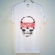 Skull font T-shirt white