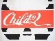 Skull font T-shirt white
