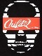 Skull font T-shirt Black