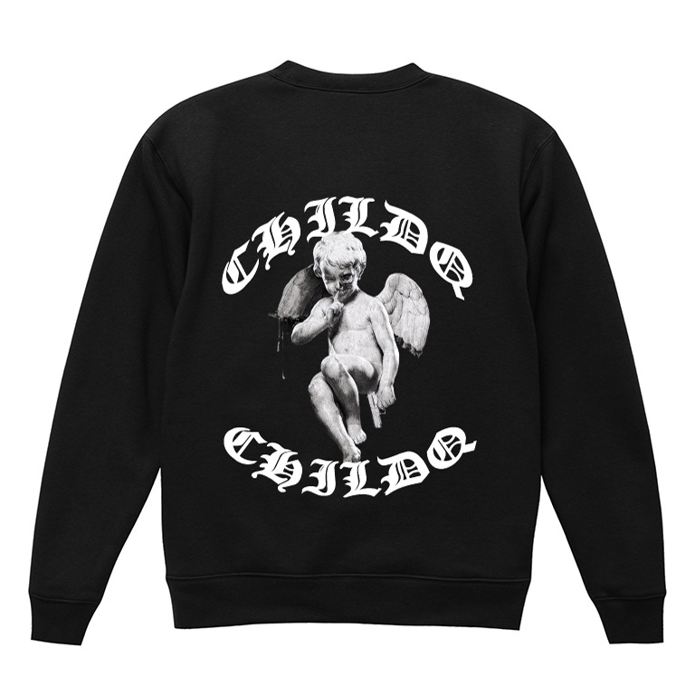 Angel Stone Sweat Black
