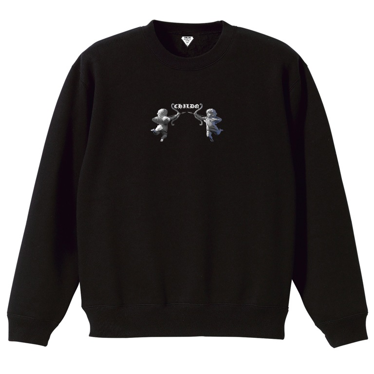 Angel Stone Sweat Black