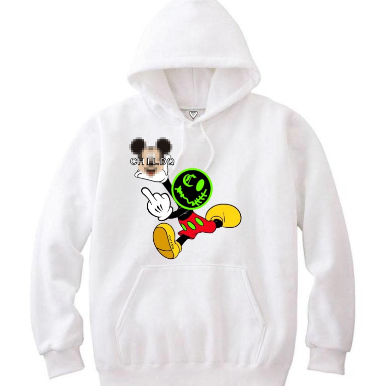 Secret Smiley design hoodie