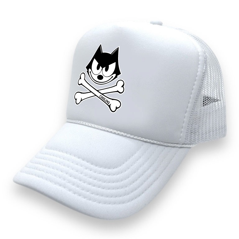 CHILDQ & FELIX  CAP white