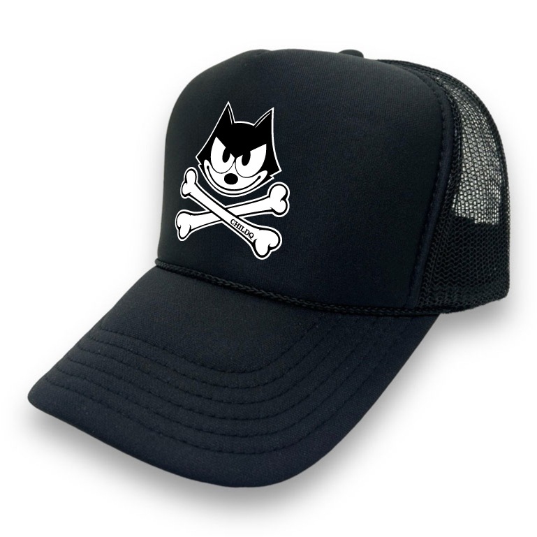 CHILDQ & FELIX  CAP Black