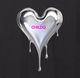 Metal Heart T-shirt Black