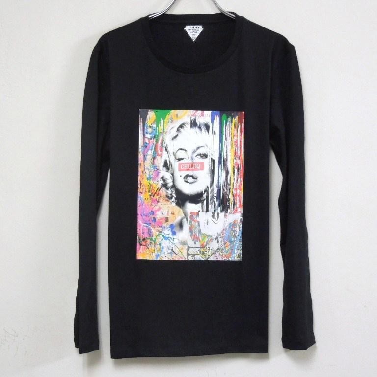 Art work Swarovski Long T-shirt Black