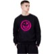Spray art Smiley Vivid pink Sweat Black