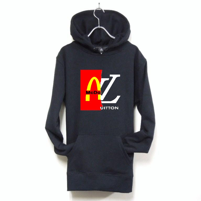 Parody Half & Half Black Parka