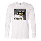Pop Art Parody Long T-shirt White