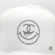 One Eye Smiley Swarovski CAP White