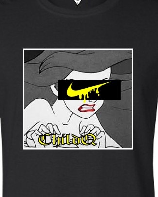 Pop Art Parody Long T-shirt ��lack