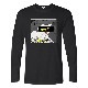 Pop Art Parody Long T-shirt ��lack