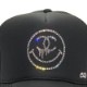 One Eye Smiley Swarovski CAP Black