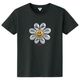 Flower Metal T-shirt Black