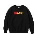 Pop Art Logo Half  Sweatt Black
