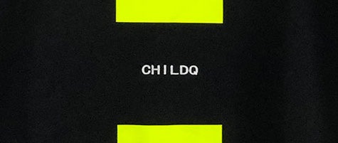 Lime Yellow Line Sweat Black