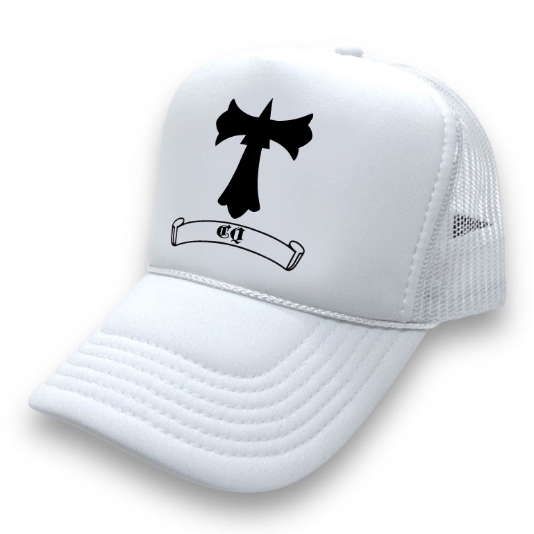 Eagle Cross Cap White