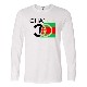 Parody Half & Half Long T-shirt White N.O2