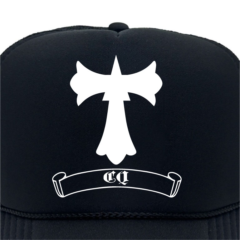 Eagle Cross Cap Black