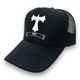 Eagle Cross Cap Black