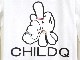 LA Hand Swarovski Long T-shirt White