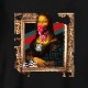 Gangster Mona Lisa Hoodie Black