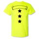�ڸ����ʡ�Three Star Vivid Yellow T-shirt 